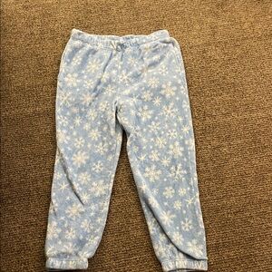Angel Kiss Blue Snowflake Pajama Pants